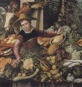 Pieter Aertsen Museums national market woman at the Gemusestand oil painting